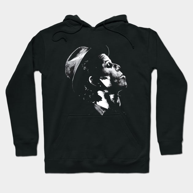 Tom Waits Hoodie by DMBarnham